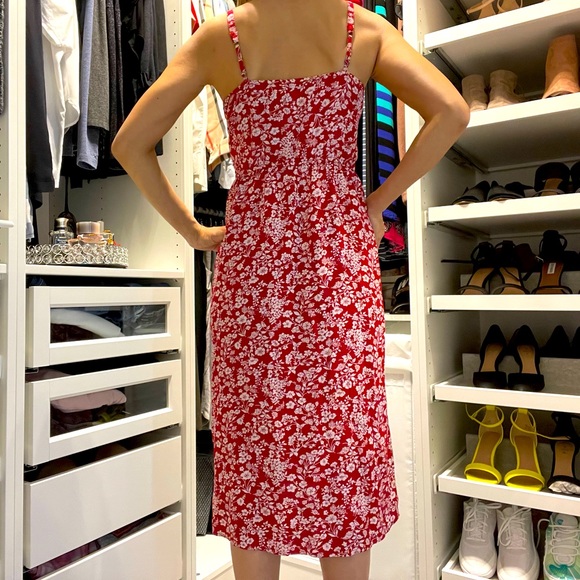HOLLISTER Wrap Dress red floral size XS - Picture 6 of 11